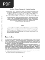 Tackling Climate Change With Machine Learning PDF