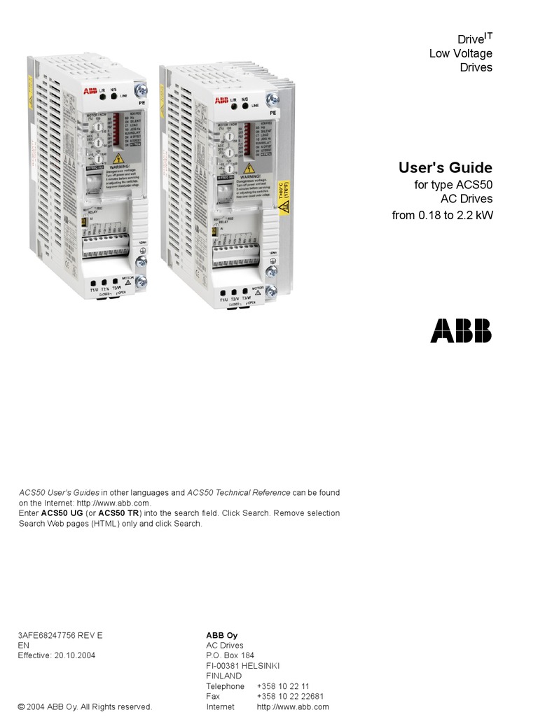 ACS 50 User S Guide | PDF | Coaxial Cable | Power Supply