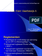 Cursus Klein Vaarbewijs A