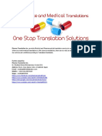 Medical Translation Solution