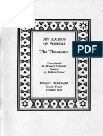 Antiochus of Athens - The Thesaurus