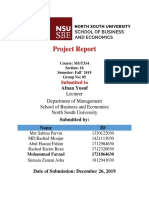 Project Report: Afnan Yusuf