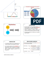 Hidratación Del Cemento