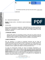 Radicado - 2-2020-215801-Concepto Jurídico - No Afiliación A Caja de Compensación Familiar Por Parte Del Empleador.