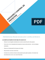 5 Ejecución y Control de Proyecto de Proyectos PDF