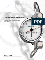 Measure tension and weight with the AP Dynamometer