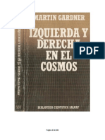 Izquierda y Derecha en El Cosmos M Gardner Biblioteca Cientifica Salvat 014 1985 Ocr PDF