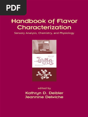 Handbook Of Flavor Chracterization Pdf Olfactory System Olfaction