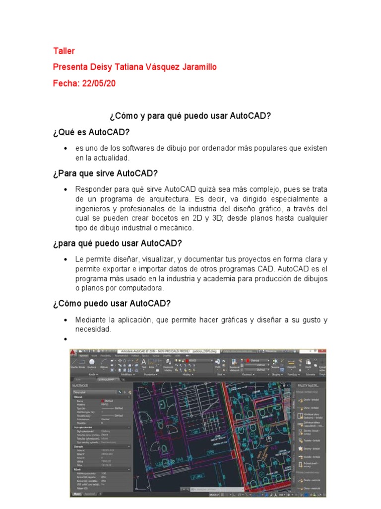 Taller Autocad Pdf