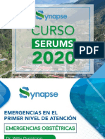 3. SERUMS 2020 - EMERGENCIAS OBSTÉTRICAS