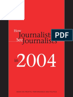 pew research how journalists see journalists 2004
