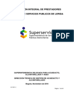 Evaluación Integral de Prestadores Empresa de Servicios Publicos de Lerida