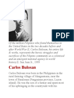 Carlos Bulosan Biography