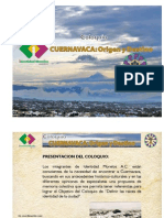 Coloquio: Cuernavaca, Origen y Destino