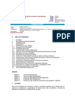 NS 036 Criterios para Diseño de Red de Acueducto Secundaria y Menor de Distribución