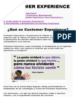 Customer Experience