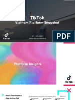 【W1-W11 2020】TikTok Platform Snapshot- VN