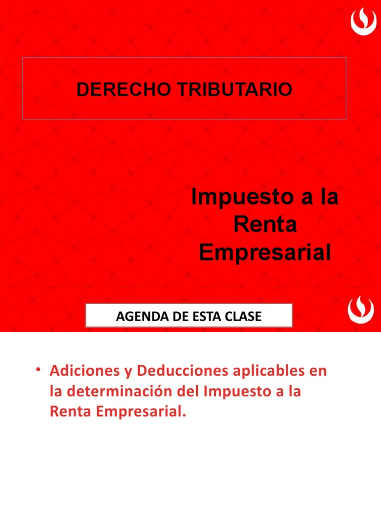 Adiciones y Deducciones Del Impuesto A La Renta - Tercera Categoría ...