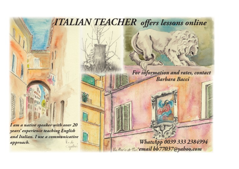 Italian Lessons | PDF