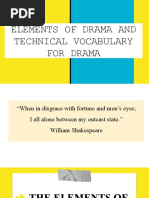 Key Elements of Drama Explained | PDF | Play (Theatre) | Theatre