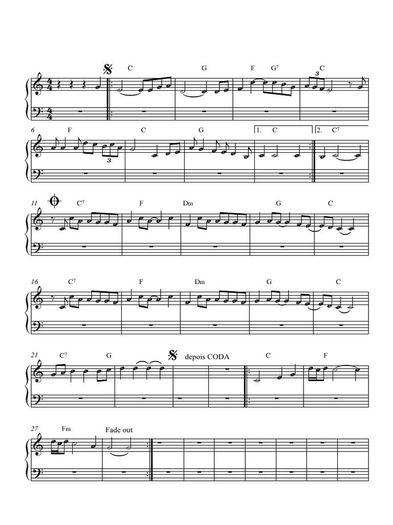 HEY JUDE Partition Complète PDF