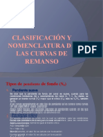 3-Clasificación y Nomenclatura de Las Curvas de Remanso