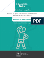 S-5 Ciclo Ii Educación Física PDF