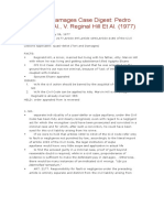 Torts and Damages Case Digest: Pedro Elcano, Et Al., V. Reginal Hill Et Al. (1977)