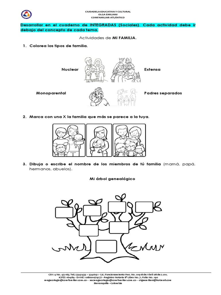 Actividades Escolares De 0 A 5 Pdf
