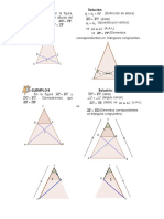 Demostraciones geométricas de congruencia de triángulos