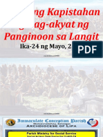 Dakilang Kapistahan NG Pag-Akyat NG Panginoon Sa Langit