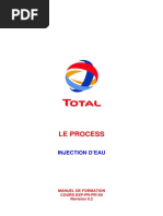 Injection d'eau