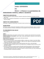 SEQUÊNCIA DIDÁTICA 2 - A Unesco e Os Patrimônios Da Humanidade - História Cultura e Memória