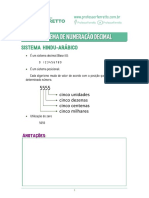 10 - Sistema de Numeração Decimal - Teoria