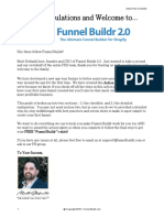 Congratulations and Welcome To... : Funnel Buildr 2.0 Action Plan Checklist