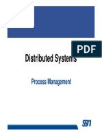 Distributed Systems: Process Management