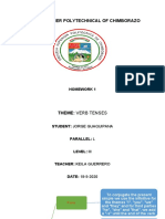 School Higher Polytechnical of Chimborazo: Homework 1