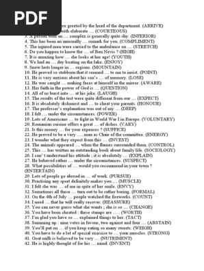 1000 Word Form