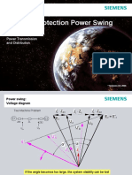 SIEMENS Distance Protection Power Swing