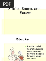 Stocks Soups Sauces