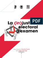 La (In) Justicia Electoral A Examen PDF