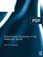 Great Power Diplomacy in The Hellenistic World