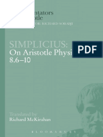 Simplicius On Aristotle Physics 8-6-10