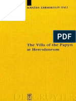 The Villa of the Papyri at Herculaneum Archaeology Reception and Digital Reconstruction Sozomena Studies in the Recovery of Ancient Texts Vol 1