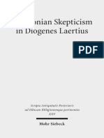 Pyrrhonian Skepticism in Diogenes Laertius