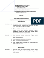 Penetapan Penerima Manfaat Desa Tiwusora PDF