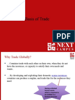 Basis of Trade