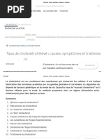 Cholestérol - Causes, Symptômes Et Traitement - Doctissimo PDF