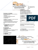 Lesson Plan in EsP k12 1st Grading 3rd WEEK