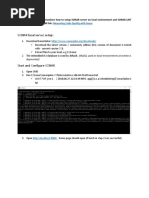 SONAR Setup Instructions v2